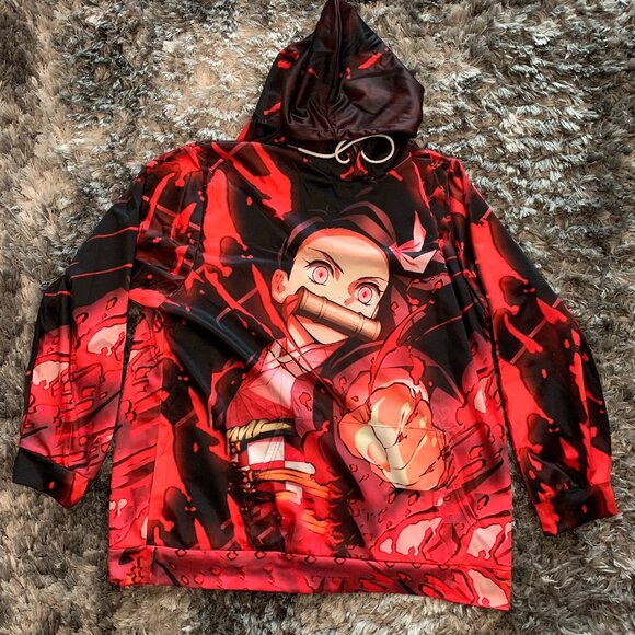 Demon Slayer Anime Lightweight Hoodie XXL. - Picture 1 of 4